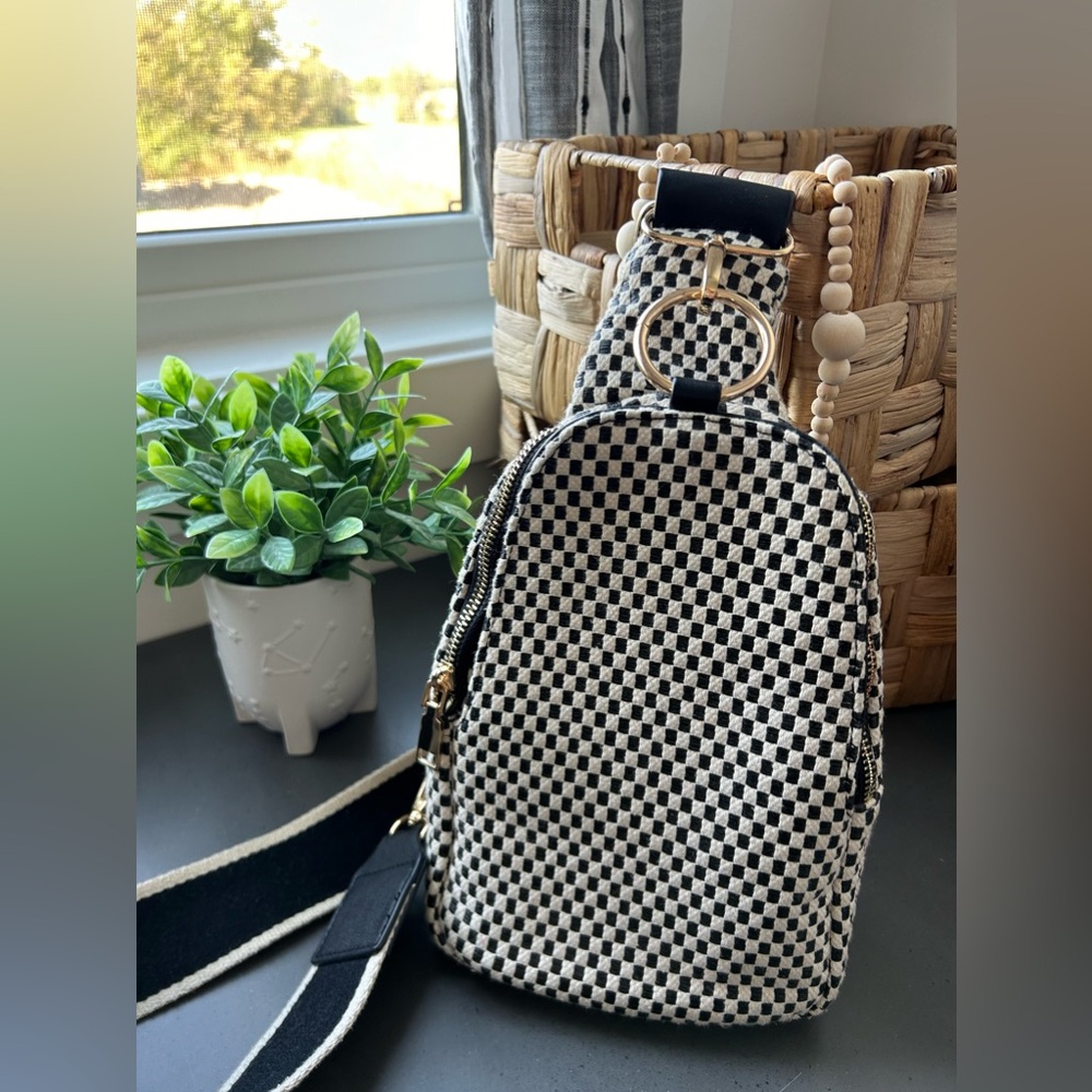 Altar’d State Checkered Sling Bag